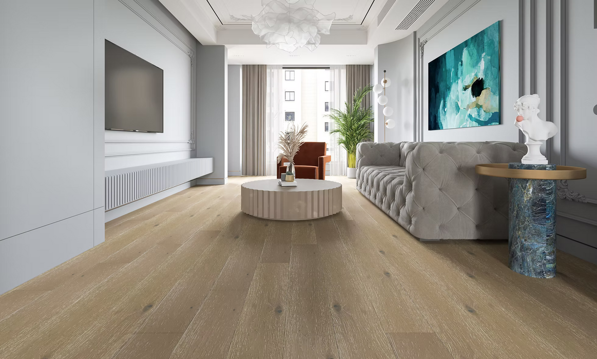 Oak wood Engineered Hardwood 7-1/2"x 3/4xRL(16" to 74")