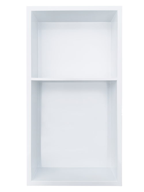 White Niche 12"x24" (With 60/40 Shelf)