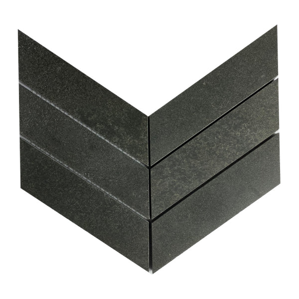 Basalt Chevron 2"x6"