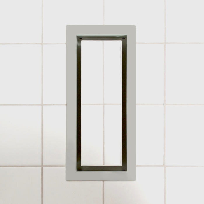 Aria OG 4"x10" Non-Flush Mount - Steel Vent Cover (Matte Grey)