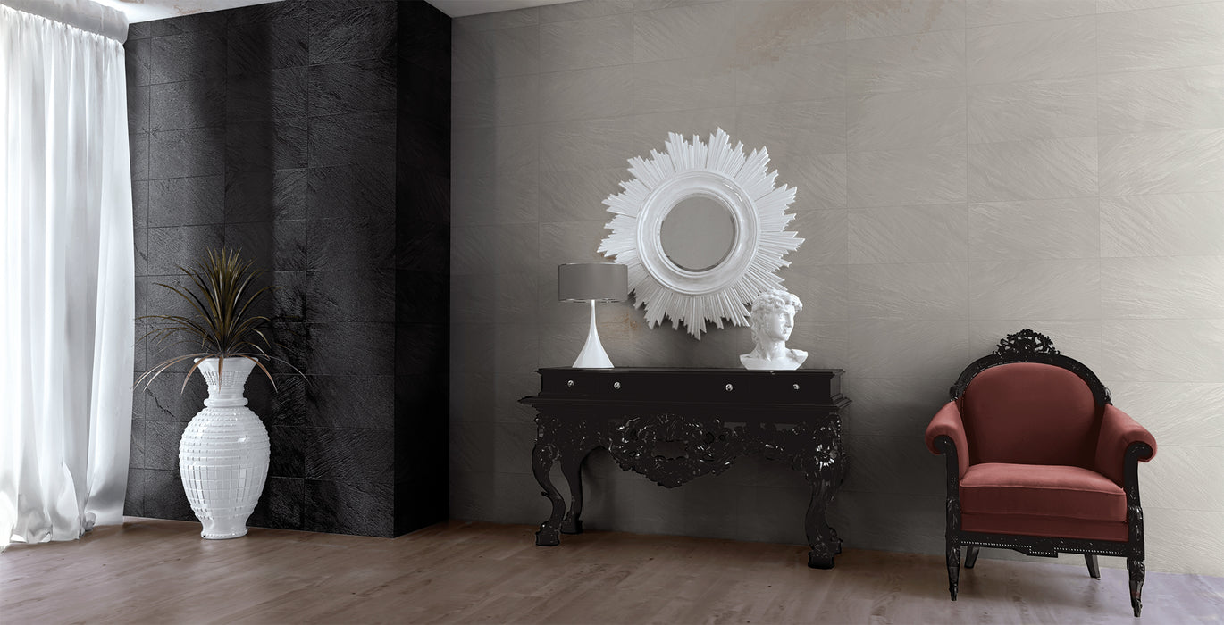 Baqueira Black 12"x24" Matte Porcelain Tile