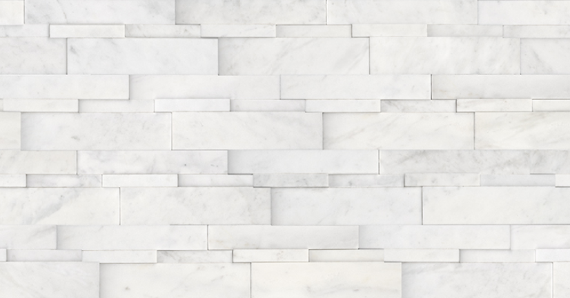 Bianco Venatino Honed Cubics 6"x24"