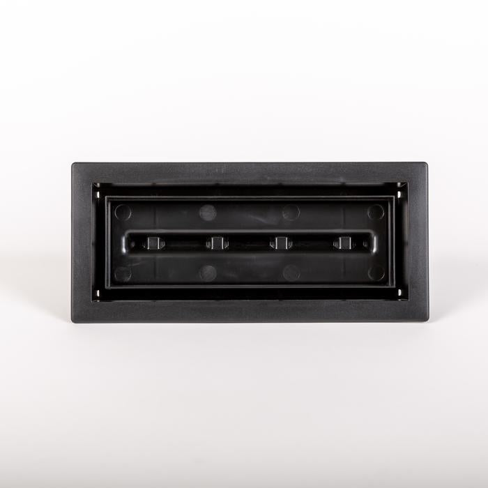 Aria 4"x10" Non-Flush Mount - Vent Cover (Black)