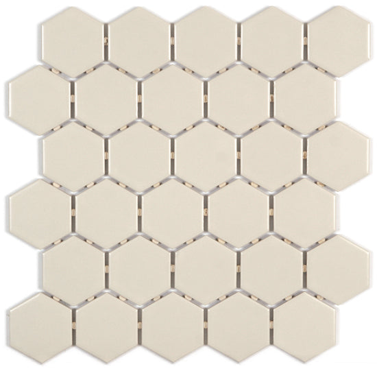 Solid Colours: Hexagon Mosaic - Faiola Tile