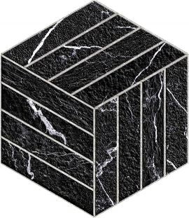 Devon Black 8"x10" Hexagon