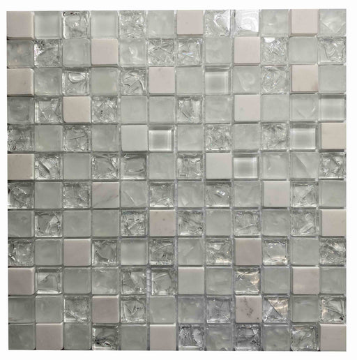 White Crackle Glass - FA0010 - Faiola Tile