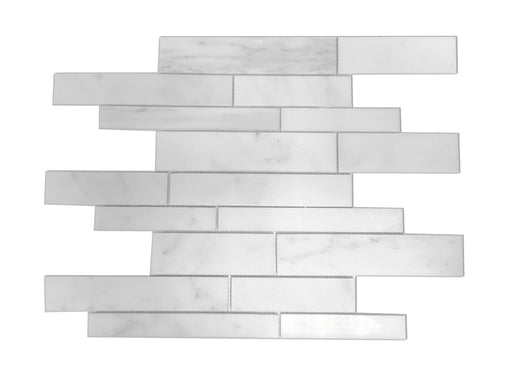 Ice White Marble Strips - Faiola Tile