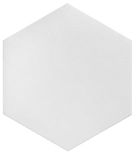 Museum White 8"x10" Hexagon