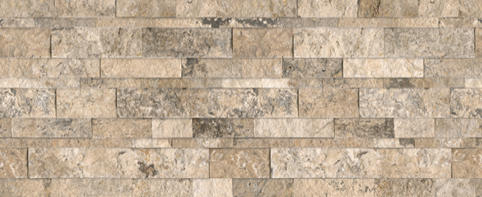 Picasso Travertine Split-face 6"x24"