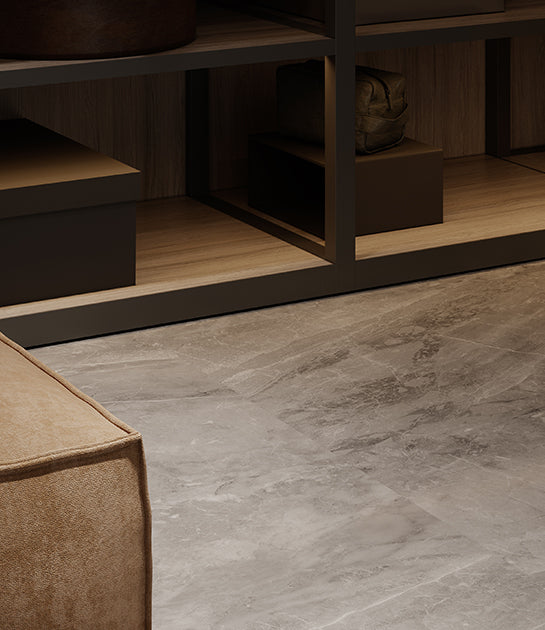 Nexus Perla Grigio 24"x48" Polished Porcelain Tile