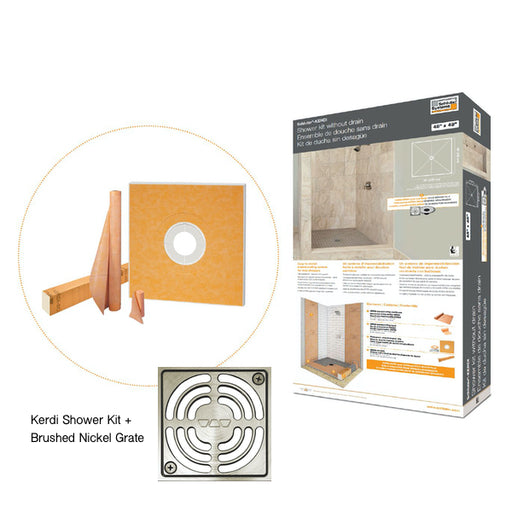 Schluter Kerdi Shower Kit - Faiola Tile