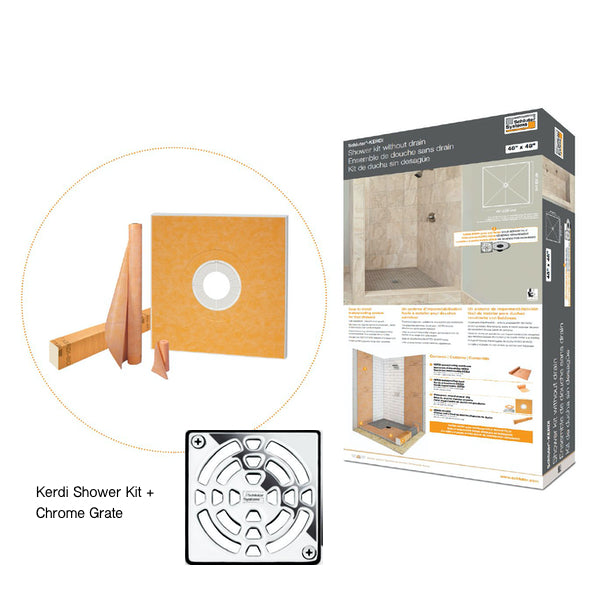 Schluter Kerdi Shower Kit - Faiola Tile