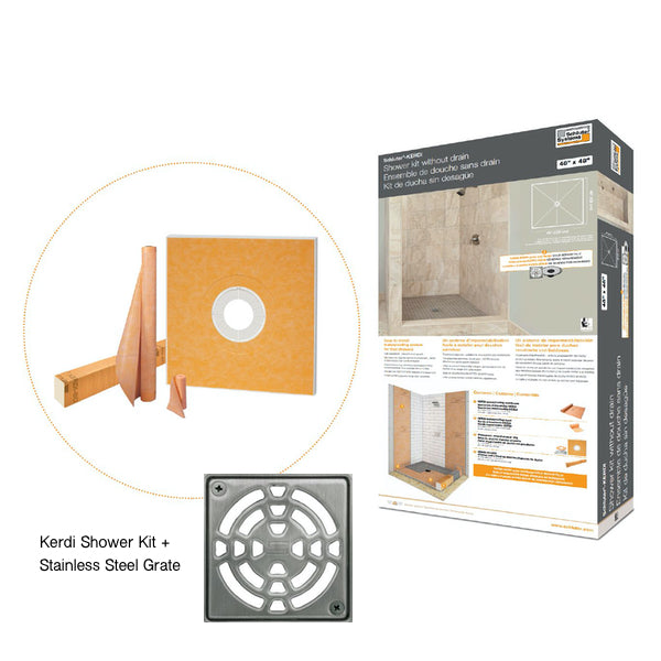 Schluter Kerdi Shower Kit - Faiola Tile