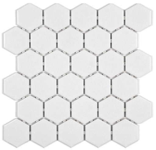 Solid Colours: Hexagon Mosaic - Faiola Tile