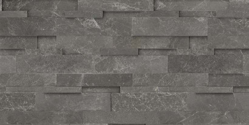 Stark Carbon Polished Cubics 6"x24"