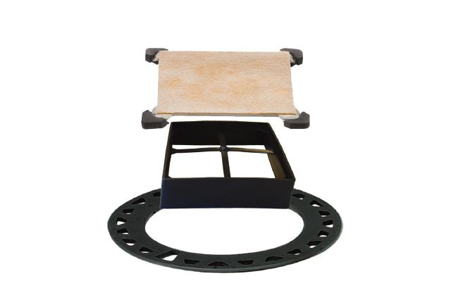 Schluter KERDI-DRAIN Grate Kit - 4" Tileable Grate (KD4GRKECS)