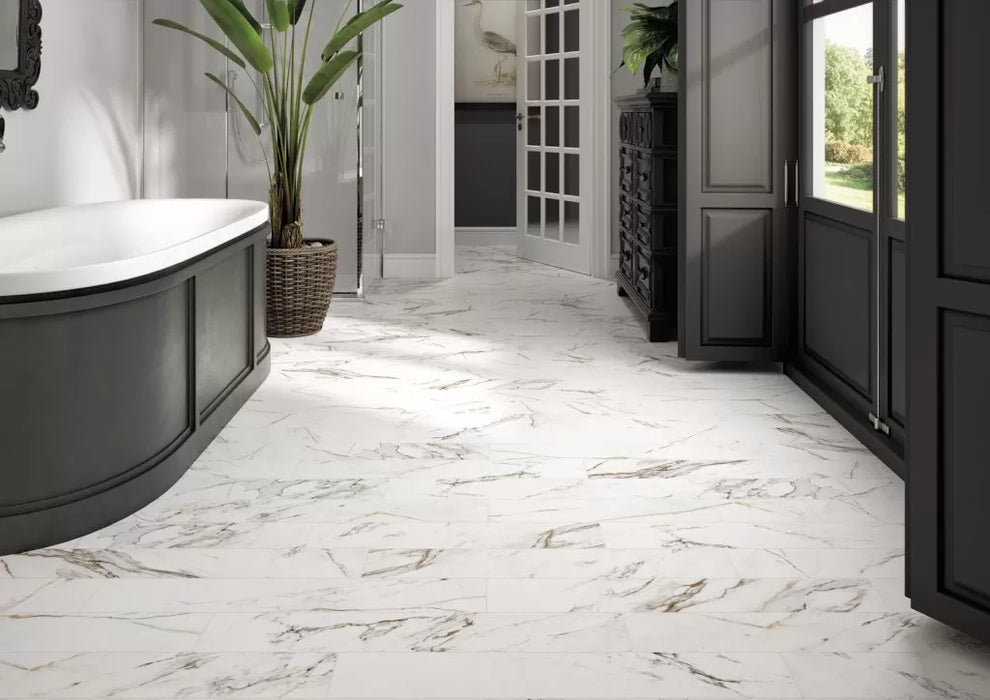 Calacatta Gold 6"x36" Porcelain Tile