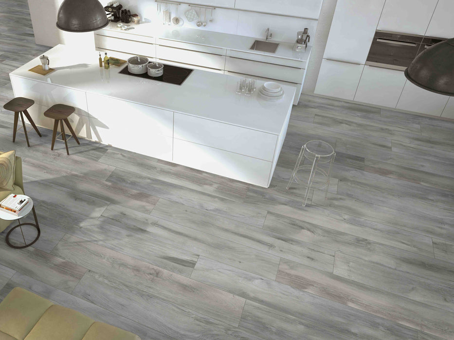 Eco Tree Gray 10"x70" Wood Look  Porcelain Tile