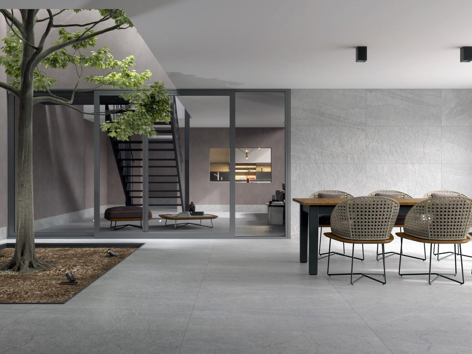 Pietra Lavagna Perla 12"x24" Porcelain Tile