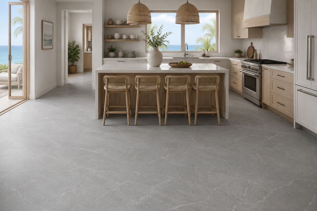 Pietra Lavagna Argento 24"x48" Porcelain Tile