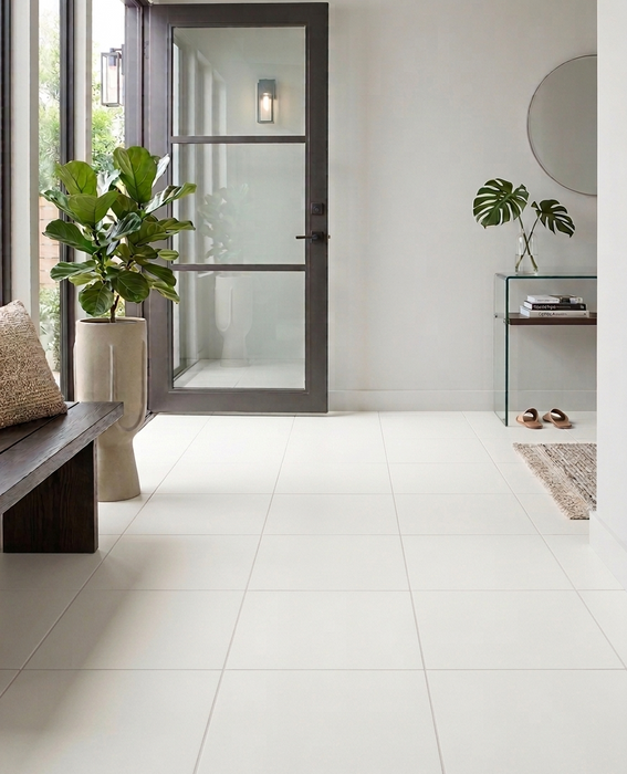 Warm White 24x24 Porcelain Tile