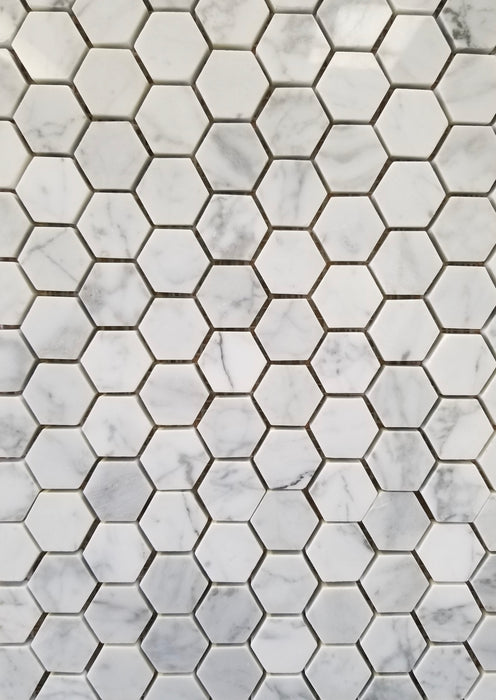 Cararra Hexagon - Faiola Tile