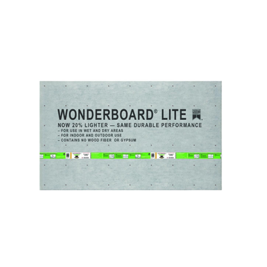 WonderBoard Lite 5 ft. x 3 ft. x 1/2 in. Backer Board