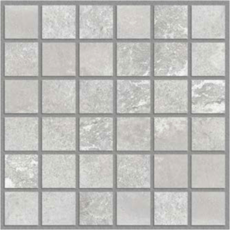 Parfait Demois Mosaic Siberian Silver 2"x2" - Faiola Tile